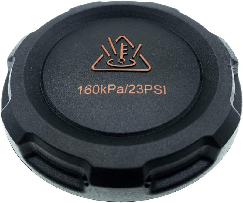 bekelan Radiator Expansion Tank Coolant Reservoir Cap Cover for VW Audi Skoda Seat Porsche Black Antifreeze Cap,160KPa/23PSI Replace 2Q0121321A 2Q0121321 3C0121321 - Image 3